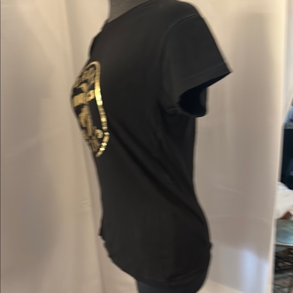 Toronto Raptors Vintage Black and Gold Women’s T-Shirt - Picture 4 of 9